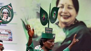 The ‘two leaves’ symbol has been synonymous with the AIADMK since it was founded by actor-turned-politician MG Ramachandran.(PTI File Photo) The ‘two leaves’ symbol has been synonymous with the AIADMK since it was founded by actor-turned-politician MG Ramachandran.(PTI File Photo)