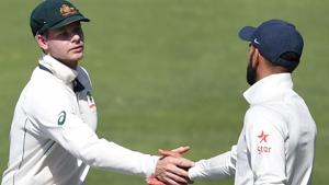 Steve Smith’s Australia were written off by several pundits before they arrived in India for the four-Test series. However, the visitors have given a tough time to Virat Kohli’s india in the first three Tests.(PTI) Steve Smith’s Australia were written off by several pundits before they arrived in India for the four-Test series. However, the visitors have given a tough time to Virat Kohli’s india in the first three Tests.(PTI)