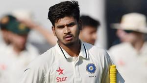 Shreyas Iyer has been called up as a backup for injured Virat Kohli for the fourth and final India vs Australia Test in Dharamsala from Saturday.(PTI) Shreyas Iyer has been called up as a backup for injured Virat Kohli for the fourth and final India vs Australia Test in Dharamsala from Saturday.(PTI)