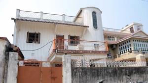 House of retired government official RA Roy who had rented out a room to the four alleged shooters who killed Dhanbad’s ex-deputy mayor Neeraj Singh(Bijay/HT Photo) House of retired government official RA Roy who had rented out a room to the four alleged shooters who killed Dhanbad’s ex-deputy mayor Neeraj Singh(Bijay/HT Photo)