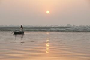 A view of the Ganga at sunrise. Jagannath Pandit is still remember for his Ganga Leheri(SHUTTERSTOCK) A view of the Ganga at sunrise. Jagannath Pandit is still remember for his Ganga Leheri(SHUTTERSTOCK)