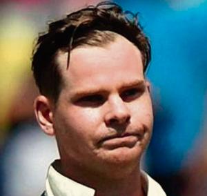 Steve Smith celebrates after reaching his century during the first day of fourth Test match against India in Dharamsala.(PTI) Steve Smith celebrates after reaching his century during the first day of fourth Test match against India in Dharamsala.(PTI)