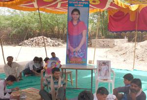 Members of the Dalit community stage sit-in protest demanding justice for Delta Meghwal in Rajasthan’s Bikaner.(HT File Photo) Members of the Dalit community stage sit-in protest demanding justice for Delta Meghwal in Rajasthan’s Bikaner.(HT File Photo)