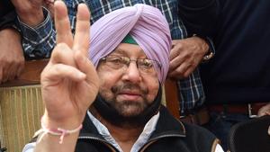 The party will hold a reception on Thursday evening for Captain Amarinder Singh in west Delhi.(HT FILE) The party will hold a reception on Thursday evening for Captain Amarinder Singh in west Delhi.(HT FILE)