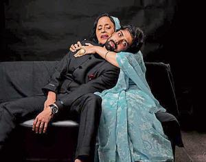 The play, set in Rajasthan, is about a struggle between tradition and modernity. The play, set in Rajasthan, is about a struggle between tradition and modernity.