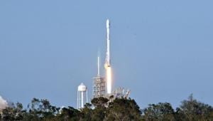 Space X's Falcon 9 rocket lifts off from space launch complex 39A at Kennedy Space Center, Florida on March 30, 2017, with an SES communications satellite. SpaceX blasted off a recycled rocket for the first time on, using a booster that had previously flown cargo to the astronauts living at the International Space Station.(AFP) Space X's Falcon 9 rocket lifts off from space launch complex 39A at Kennedy Space Center, Florida on March 30, 2017, with an SES communications satellite. SpaceX blasted off a recycled rocket for the first time on, using a booster that had previously flown cargo to the astronauts living at the International Space Station.(AFP)