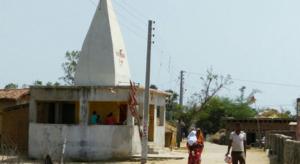 A temple funded from cash penalties realised for liquor ban violation, in Sherghati sub-division of Gaya in Bihar.(HT photo) A temple funded from cash penalties realised for liquor ban violation, in Sherghati sub-division of Gaya in Bihar.(HT photo)