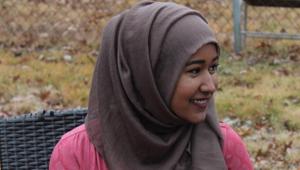 Heraa Hashmi, 19, is behind Muslimscondemn.com, a database that records Muslims denouncing terror.