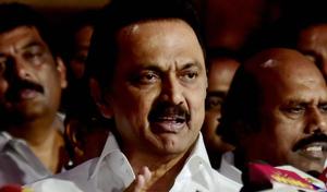 The hastag #StopHindiChauvinism has been trending ever since MK Stalin protested the idea of milestones on highways in Tamil Nadu being rewritten in Hindi. But this is not just a South India problem.(PTI)