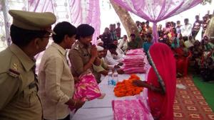 The cops have provided pink coloured sarees each to the members and have also trained them in ways to maintain law and order. The cops have provided pink coloured sarees each to the members and have also trained them in ways to maintain law and order.