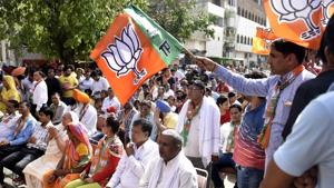 The cancellation of nominations of six candidates has left the BJP red-faced. The party has now ordered an inquiry into the matter.(Sushil Kumar/HT Photo) The cancellation of nominations of six candidates has left the BJP red-faced. The party has now ordered an inquiry into the matter.(Sushil Kumar/HT Photo)
