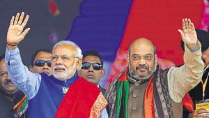 Narendra Modi (left) and Amit Shah have their eyes set on Odisha.(Reuters File Photo) Narendra Modi (left) and Amit Shah have their eyes set on Odisha.(Reuters File Photo)