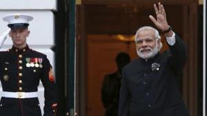 Prime Minister Narendra Modi as he arrives for a working dinner with heads of delegations for the Nuclear Security Summit at the White House in Washington on March 31, 2016.(Reuters File Photo) Prime Minister Narendra Modi as he arrives for a working dinner with heads of delegations for the Nuclear Security Summit at the White House in Washington on March 31, 2016.(Reuters File Photo)
