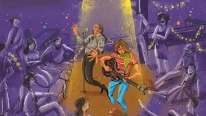 At smaller gigs, musicians are given the freedom to play what they like.(Ilustration: Siddhanth Jumde/HT) At smaller gigs, musicians are given the freedom to play what they like.(Ilustration: Siddhanth Jumde/HT)