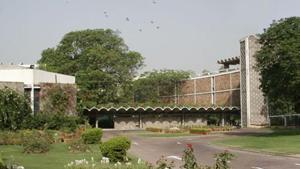India International Centre (IIC), a prestigious cultural hub in the national capital, is witnessing an acute power struggle for the control of this institution.(www.iicdelhi.nic.in/) India International Centre (IIC), a prestigious cultural hub in the national capital, is witnessing an acute power struggle for the control of this institution.(www.iicdelhi.nic.in/)