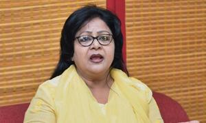Barkha Singh had resigned as president of the women’s wing of Delhi Congress on Thursday, saying she was not leaving the party, but only the post for now.(PTI FILE) Barkha Singh had resigned as president of the women’s wing of Delhi Congress on Thursday, saying she was not leaving the party, but only the post for now.(PTI FILE)