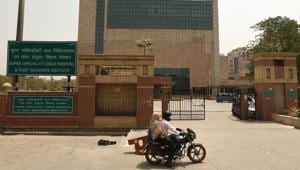 The hospital, with a residential campus in Sector 30, has been built at a cost of around ₹701 crore. The estimated cost with infrastructure and equipment is pegged at ₹1,500 crore.(Virendra Singh Gosain/HT PHOTO) The hospital, with a residential campus in Sector 30, has been built at a cost of around ₹701 crore. The estimated cost with infrastructure and equipment is pegged at ₹1,500 crore.(Virendra Singh Gosain/HT PHOTO)