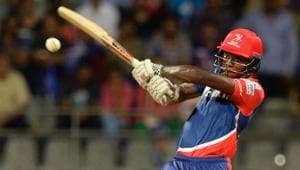 Kagiso Rabada’s knock went in vain as Delhi Daredevils suffered a 14-run defeat at the hands of Mumbai Indians in IPL 2017 on Saturday.(AFP)