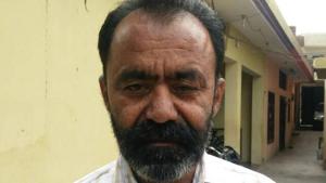 Pradeep Singh of Saketri village.(Sant Arora/HT Photo) Pradeep Singh of Saketri village.(Sant Arora/HT Photo)