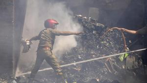 Six, including a director of the company, were killed in a fire in a Sector 11 factory.(Sunil Ghosh/HT File) Six, including a director of the company, were killed in a fire in a Sector 11 factory.(Sunil Ghosh/HT File)