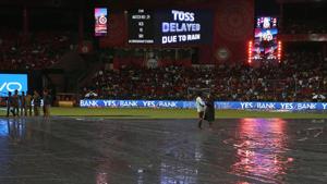 The 2017 Indian Premier League game between Royal Challengers Bangalore and Sunrisers Hyderabad at the M Chinnaswamy Stadium was abandoned due to heavy rain on Tuesday night. Catch highlights of Royal Challengers Bangalore (RCB) vs (SRH) Sunrisers Hyderabad here.(BCCI) The 2017 Indian Premier League game between Royal Challengers Bangalore and Sunrisers Hyderabad at the M Chinnaswamy Stadium was abandoned due to heavy rain on Tuesday night. Catch highlights of Royal Challengers Bangalore (RCB) vs (SRH) Sunrisers Hyderabad here.(BCCI)