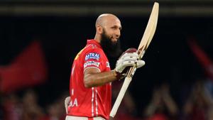 Hashim Amla has been enjoying a superb run of form for Kings XI Punjab in the 2017 Indian Premier League (IPL).(AFP) Hashim Amla has been enjoying a superb run of form for Kings XI Punjab in the 2017 Indian Premier League (IPL).(AFP)