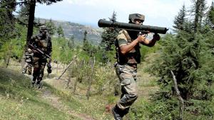 A group of militants attacked an army camp in Kupwara.(PTI File Photo) A group of militants attacked an army camp in Kupwara.(PTI File Photo)
