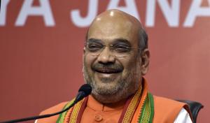 BJP national president Amit Shah is also likely to pick candidates for mayoral election likely to be held in two weeks.(Ajay Aggarwal/HT Photo) BJP national president Amit Shah is also likely to pick candidates for mayoral election likely to be held in two weeks.(Ajay Aggarwal/HT Photo)