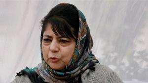 Jammu and Kashmir chief minister Mehbooba Mufti is in a precarious position as the state deals with civilian unrest on one hand and her party tussles with its alliance partner, the BJP.(HT Photo) Jammu and Kashmir chief minister Mehbooba Mufti is in a precarious position as the state deals with civilian unrest on one hand and her party tussles with its alliance partner, the BJP.(HT Photo)
