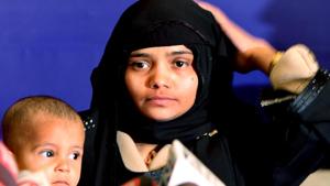 In this file photo, Bilkis Bano can be seen addressing a press conference in New Delhi in January 2008. In the case, the Bombay high court has also set aside the acquittal of six others for tampering with evidence.(File Photo) In this file photo, Bilkis Bano can be seen addressing a press conference in New Delhi in January 2008. In the case, the Bombay high court has also set aside the acquittal of six others for tampering with evidence.(File Photo)