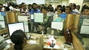 Of the total stressed assets in the banking system, public sector banks are saddled with non-performing assets of Rs 6 lakh crore. The rest of the bad loans have been restructured by lenders.(AP File Photo) Of the total stressed assets in the banking system, public sector banks are saddled with non-performing assets of Rs 6 lakh crore. The rest of the bad loans have been restructured by lenders.(AP File Photo)