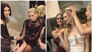 A lot of celebrities were clicked smoking inside the Met Gala museum’s washroom.(Instagram) A lot of celebrities were clicked smoking inside the Met Gala museum’s washroom.(Instagram)