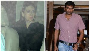 Karisma Kapoor and Sandeep Toshniwal.(HT Photo/ Pradip Guha) Karisma Kapoor and Sandeep Toshniwal.(HT Photo/ Pradip Guha)