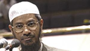 Topping the list are the Urdu and English programmes of Peace TV, the channel run by controversial fugitive Islamic preacher and televangelist Zakir Naik.(File Photo) Topping the list are the Urdu and English programmes of Peace TV, the channel run by controversial fugitive Islamic preacher and televangelist Zakir Naik.(File Photo)