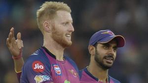 Rising Pune Supergiants all-rounder Ben Stokes (L) is one of the mainstays of the England cricket team.(AFP) Rising Pune Supergiants all-rounder Ben Stokes (L) is one of the mainstays of the England cricket team.(AFP)