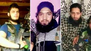 Hizb operatives Ishfaq Ahmad Thokar, Gayas-ul-Islam and Abbas Ahmad Bhat were said to be part of the group that abducted Ummer Fayaz from a wedding in south Kashmir’s Shopian and killed him.(Police photo) Hizb operatives Ishfaq Ahmad Thokar, Gayas-ul-Islam and Abbas Ahmad Bhat were said to be part of the group that abducted Ummer Fayaz from a wedding in south Kashmir’s Shopian and killed him.(Police photo)