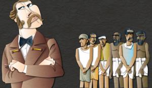 Slavery became associated with race only after colonialism made its historic appearance, writes sociologist Dipankar Gupta.(Illustration: Malay Karmakar) Slavery became associated with race only after colonialism made its historic appearance, writes sociologist Dipankar Gupta.(Illustration: Malay Karmakar)