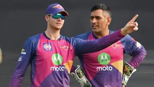 Steve Smith replaced MS Dhoni as Rising Pune Supergiant captain ahead of Indian Premier League (IPL) 2017.(PTI) Steve Smith replaced MS Dhoni as Rising Pune Supergiant captain ahead of Indian Premier League (IPL) 2017.(PTI)
