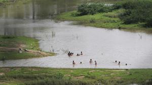 Several drowning incidents have been reported in the recent past from Faridabad’s Surajkund area where people come for picnics.(HT FILE) Several drowning incidents have been reported in the recent past from Faridabad’s Surajkund area where people come for picnics.(HT FILE)