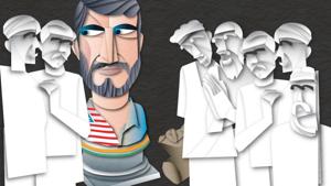 An American talks about Indians’ hospitality towards white foreigners and black foreigners.(Illustration: Malay Karmakar) An American talks about Indians’ hospitality towards white foreigners and black foreigners.(Illustration: Malay Karmakar)