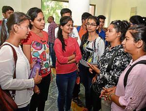 The NCWEB is one of the ‘non-formal’ education centres at the Delhi University, where female students who are residents of NCT Delhi region can get admission to either BA or BCom programmes.(Sushil Kumar/HT PHOTO) The NCWEB is one of the ‘non-formal’ education centres at the Delhi University, where female students who are residents of NCT Delhi region can get admission to either BA or BCom programmes.(Sushil Kumar/HT PHOTO)