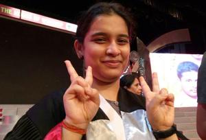 Ayushi Srivastava has scored 99.25% in the Indian School Certificate (ISC) examination on Monday to bag the second rank in the country in a tie with three others.(Deepak Gupta/Hindustan Times) Ayushi Srivastava has scored 99.25% in the Indian School Certificate (ISC) examination on Monday to bag the second rank in the country in a tie with three others.(Deepak Gupta/Hindustan Times)