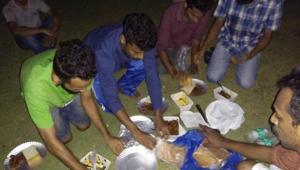 Students at IIT-Madras held a beef festival inside the campus to protest cow slaughter ban.(HT Photo) Students at IIT-Madras held a beef festival inside the campus to protest cow slaughter ban.(HT Photo)