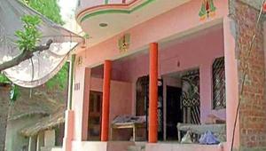 The residence of Keshav Maurya’s in-laws in Khuja village, Kaushambi district.(HT Photo) The residence of Keshav Maurya’s in-laws in Khuja village, Kaushambi district.(HT Photo)