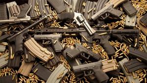 Investigators found that unscrupulous elements have been taking advantage of lenient import regulations for renowned shooters like Bishnoi to bring large quantities of firearms into the country.(Pic for representational purposes only) Investigators found that unscrupulous elements have been taking advantage of lenient import regulations for renowned shooters like Bishnoi to bring large quantities of firearms into the country.(Pic for representational purposes only)