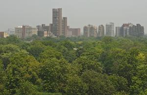 It was found that while areas such as Mandir Marg and RK Puram have lower pollution levels, others such as Anand Vihar and Civil Lines are highly polluted.(Ravi Choudhary/HT Photo) It was found that while areas such as Mandir Marg and RK Puram have lower pollution levels, others such as Anand Vihar and Civil Lines are highly polluted.(Ravi Choudhary/HT Photo)