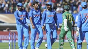 India defeated Pakistan by 124 runs in their first match of the ICC Champions Trophy 2017.(AP) India defeated Pakistan by 124 runs in their first match of the ICC Champions Trophy 2017.(AP)
