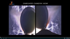 ‘Selfie’ clips from the lift-off of India’s largest rocket, the GSLV Mark-III (Screengrab) ‘Selfie’ clips from the lift-off of India’s largest rocket, the GSLV Mark-III (Screengrab)