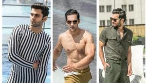 Models Raj Kanwar Singh, Bhavaya Chawla, Apurav Nautiyal pose in swimwear looks from Shivan & Narresh and Ken Ferns.(Raajeesh Kashyap/ HT Photo) Models Raj Kanwar Singh, Bhavaya Chawla, Apurav Nautiyal pose in swimwear looks from Shivan & Narresh and Ken Ferns.(Raajeesh Kashyap/ HT Photo)