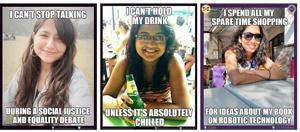 The campaign’s memes feature real life women and their stories.(facebook.com/spoiltmodernwoman) The campaign’s memes feature real life women and their stories.(facebook.com/spoiltmodernwoman)